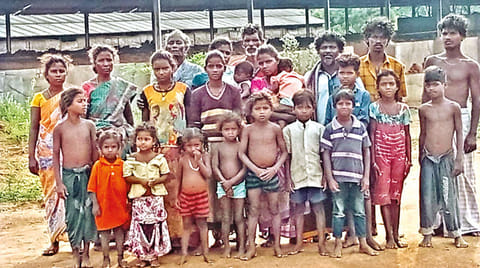 Bonded labourers held captive at a brick-kiln in Dindigul