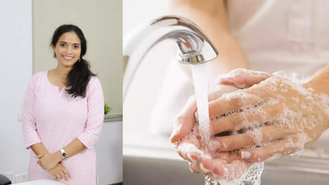 (L) Dr. Spoorthi Arun; Representative image