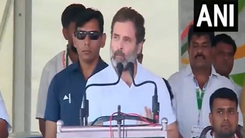 Congress leader Rahul Gandhi
