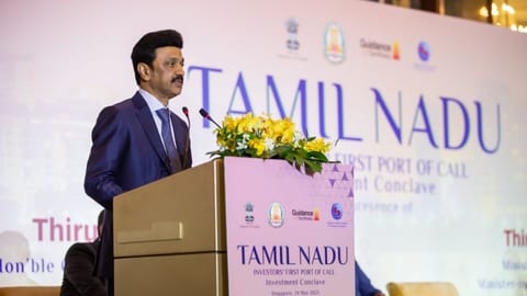 Chief Minister M K Stalin