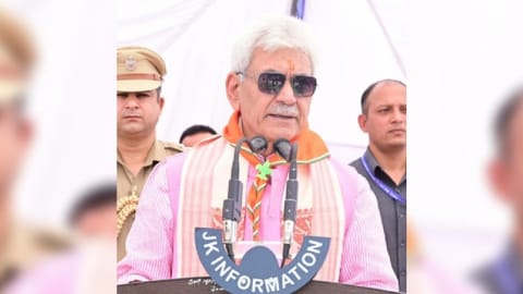 J&K Lt Governor Manoj Sinha