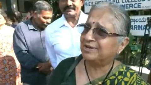 Author-philanthropist Sudha Murty.