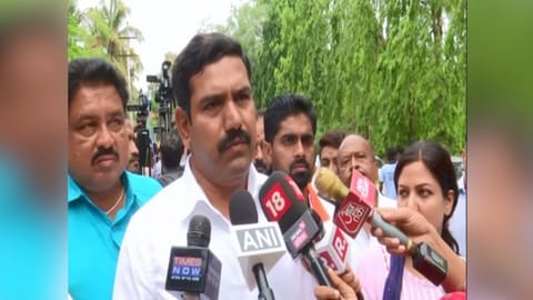Karnataka BJP leader and former chief minister BS Yediyurappa's son B Y Vijayendra