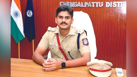 New Chengalpattu SP Sai Praneeth