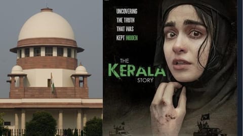 Supreme Court of India; Poster of 'The Kerala Story'