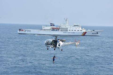 A Coast Guard exercise