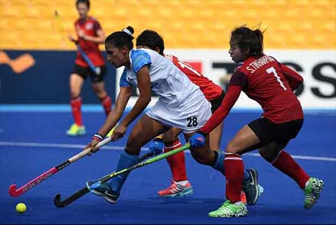 File image from one of the match