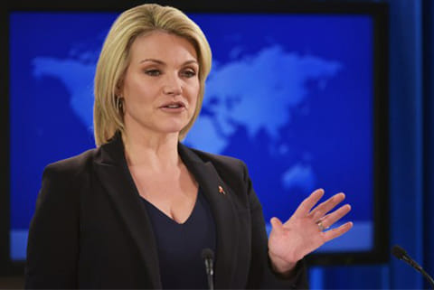 State Department Spokesperson Heather Nauert