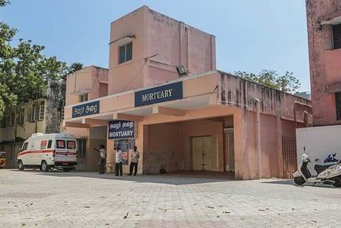 Mortuary at Government Royapettah Hospital