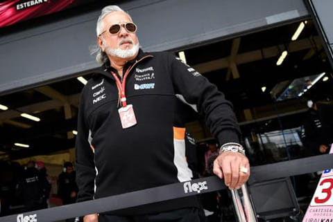 Force India co-owner, Vijay Mallya