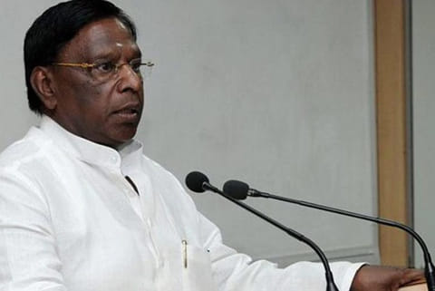 Puducherry Chief Minister V Narayanswamy
