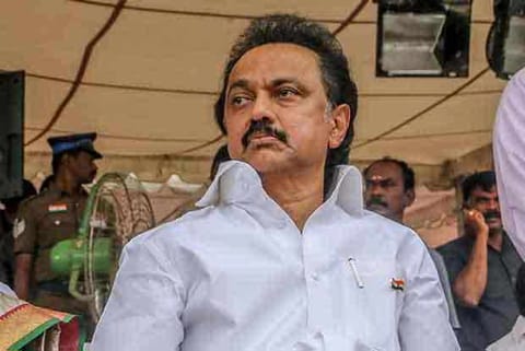 DMK working president MK Stalin
