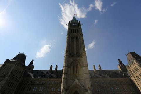 Parliament Hill in Ottawa, Canada