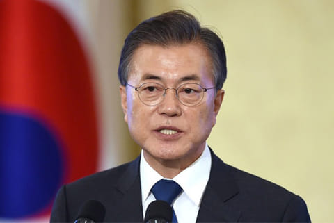 South Korean President Moon Jae-in