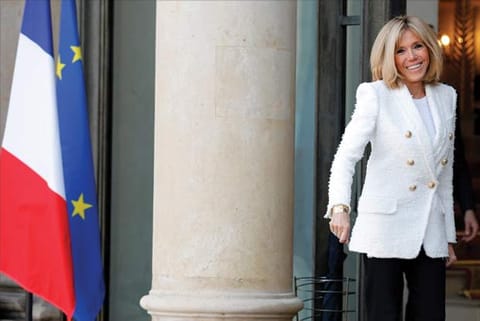 French President's wife Brigitte Macron