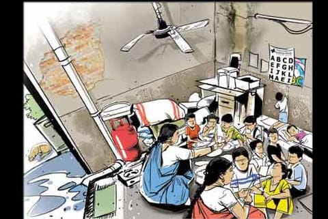 Only 54 per cent of homeless children have access to anganwadi services: Study