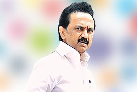 DMK president M K Stalin