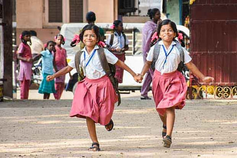 Colour code to break the restriction called school uniform