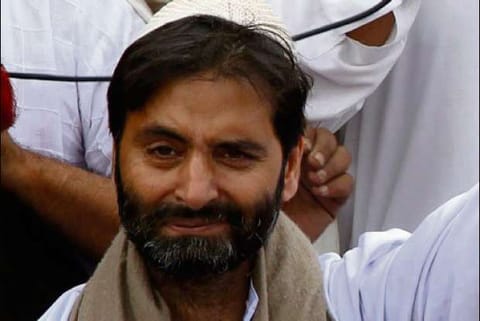 Leader of Jammu and Kashmir Liberation Front Yasin Malik