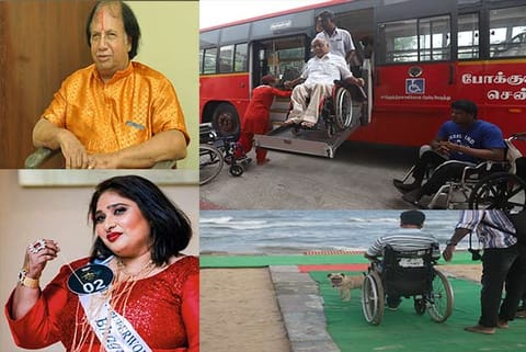TAP Varadakutti; Bhagyam Anantharaman Aravind; During a recent trial of using ramps to make city buses