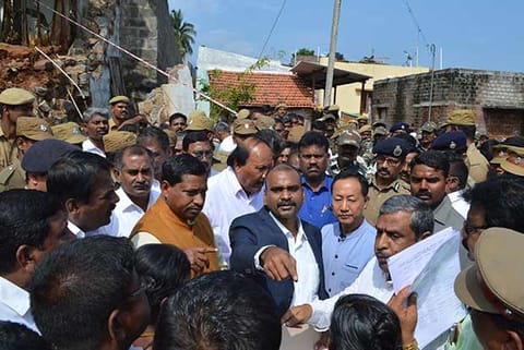 National Commission for Scheduled Castes Chairman Ram Shankar Katheria and Vice-Chairman L Murugan