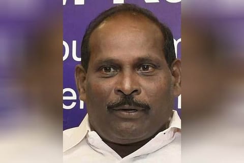 Minister for co-operation M Kandasamy