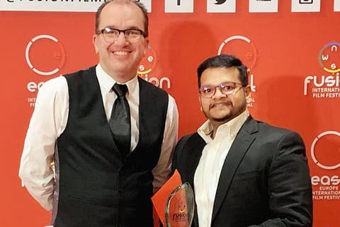 Ghibran gets an international award for Raatchasan