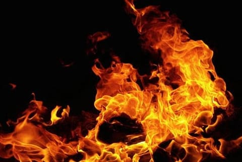 UP woman, who set herself on fire outside SP office, dies