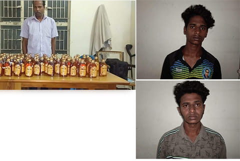 Clockwise from top) Prabhakar; Chandrabose; Daniel