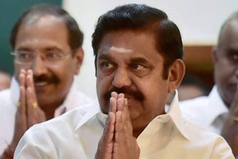Palaniswami calls on DMDK leader Vijayakanth