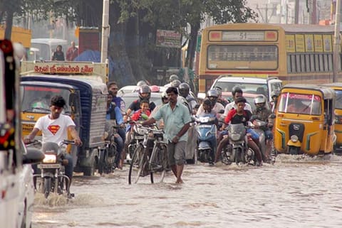  Representative water logging image 