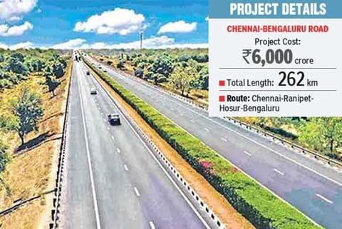 Work on Bengaluru-Chennai greenfield expressway to start early next year