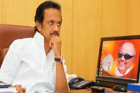 DMK president M K Stalin