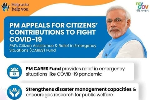 Donations made to PM-CARES Fund eligible for 100pc tax deduction