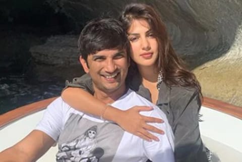 Sushant Singh Rajput and Rhea Chakraborty