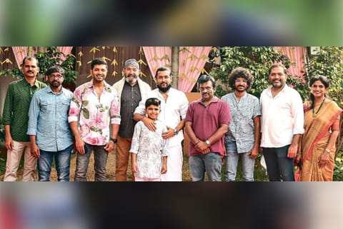 Vijayakumar and Arun Vijay during the film launch