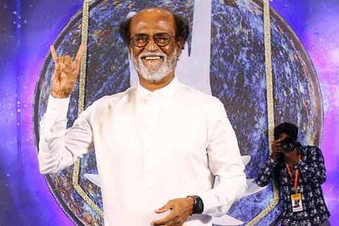 File photo: Rajini has approached EC for a common Electoral symbol