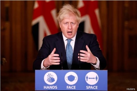 Source: Reuters; Boris Johnson mulls for a stricter lockdown