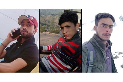The three slain civilians were identified as Abrar Ahmad, Mohammad Ibrar and Imtiyaz Ahmad