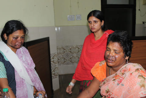 ‘Honour’ assualt: Man smears chemical on pregnant daughter’s face