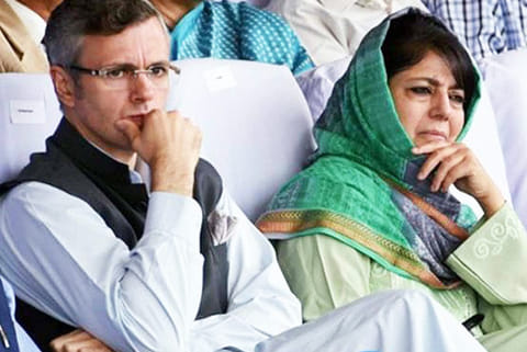 Omar Abdullah, Mehbooba Mufti booked under Public Safety Act