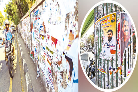 Apart from the revenue loss, the unchecked proliferation of wall poster culture also causes other expenditure