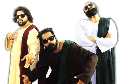 (L-R) Amit Singh, Prashanth Oliver and Sarvesh Sridhar