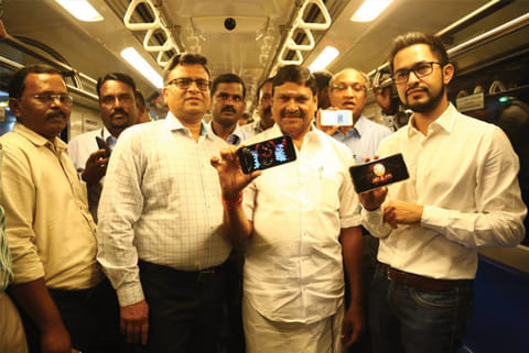 Minister MC Sampath at the launch of SugarBox