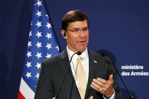 Pentagon chief: US has restored 'level of deterrence' on Iran