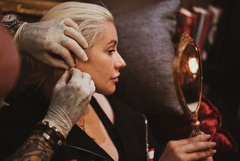 Christina Aguilera, fiance make rare public appearance