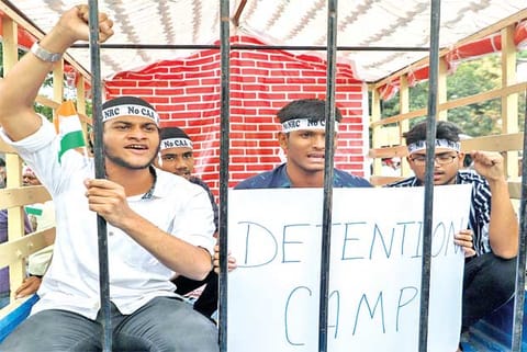 Members of various outfits stage stir against CAA in Chennai