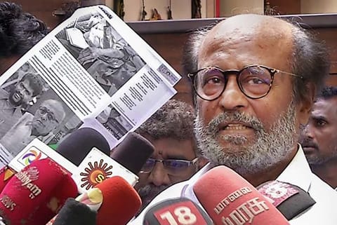 'Rajini should be careful in airing views'