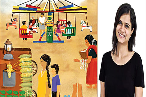 Illustrations by Hiral; Hiral Makwana