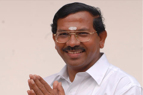 Minister of Tamil Official Language and Culture Department K Pandiarajan